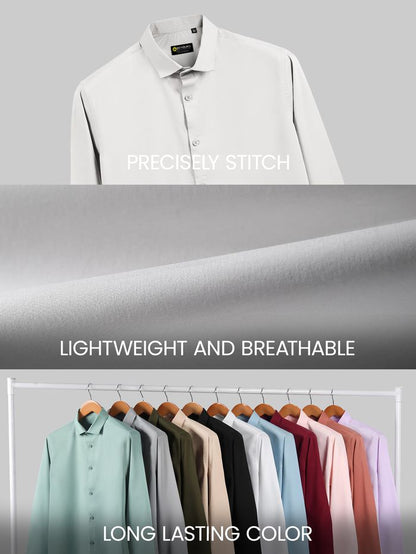 White - Plain Cotton Shirts